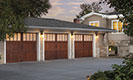 Clopay Reserve Wood Collection Semi-Custom Series Design 4 with REC14 Windows 